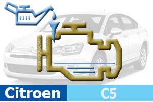 Количество масла в двигателе Citroen C5
