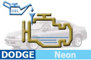 Объём масла в двигателе Dodge Neon 