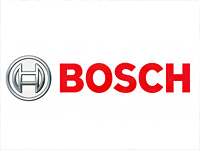bosch логотип и надпись красными буквами