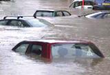 наводнение, поврежденные авто