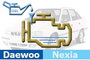 Объём масла в двигателе Daewoo Nexia