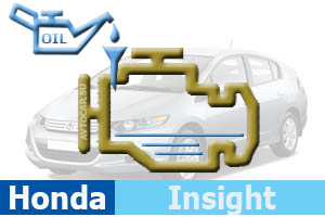 Количество масла в двигателе Honda Insight