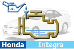 Количество масла в Хонда Интегра