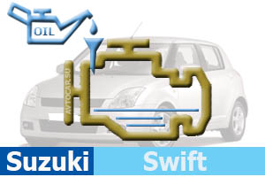 Объём моторного масла в Suzuki Swift
